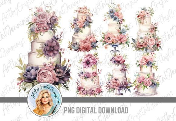Beautiful Flower Wedding Cake PNG: A Designer's Guide