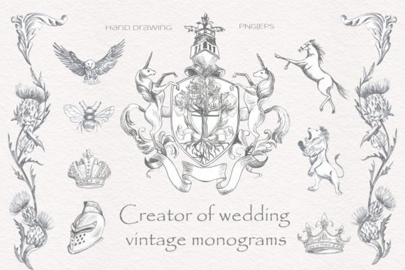 Creator of Wedding Vintage Monograms: A Designer's Deep Dive