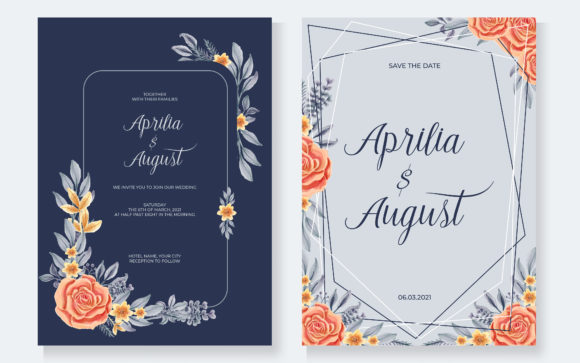 Elegant Soft Floral Wedding Invitation: A Designer's Review
