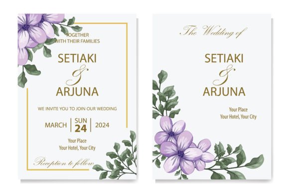 Floral Foliage Wedding Invitation: A Botanical Design Guide