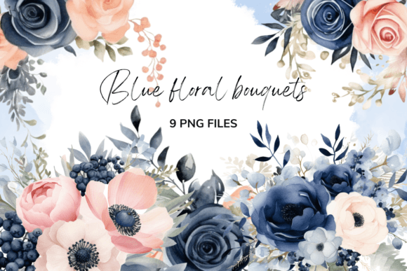 Navy Blue Flowers Wedding Watercolor: A Designer's Guide