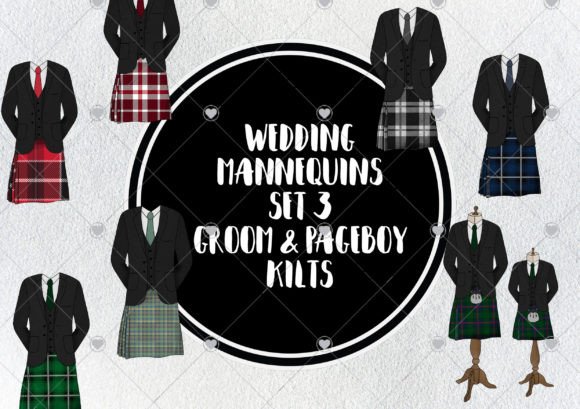 Scottish Edition: Wedding Mannequins' Distinctive Type