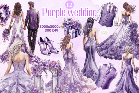 Watercolor Wedding Clipart: A Romantic Toolkit for Designers
